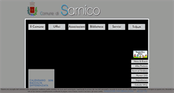 Desktop Screenshot of comune.sarnico.bg.it